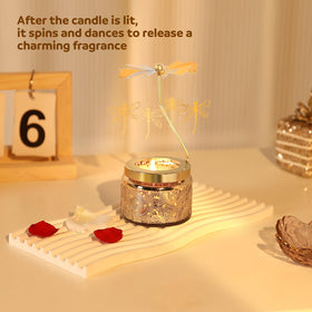 Curimama butterfly-design candle decor adds ambient charm to any room.