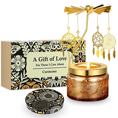 Curimama dream catcher candle with butterfly jar enhances ambiance and mood.