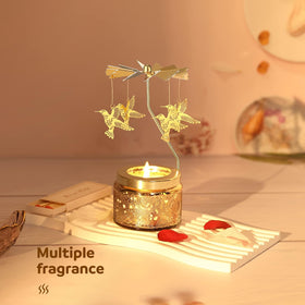 Curimama rose-fragrance scented candle delivers a calming, long-lasting aroma for cozy evenings.