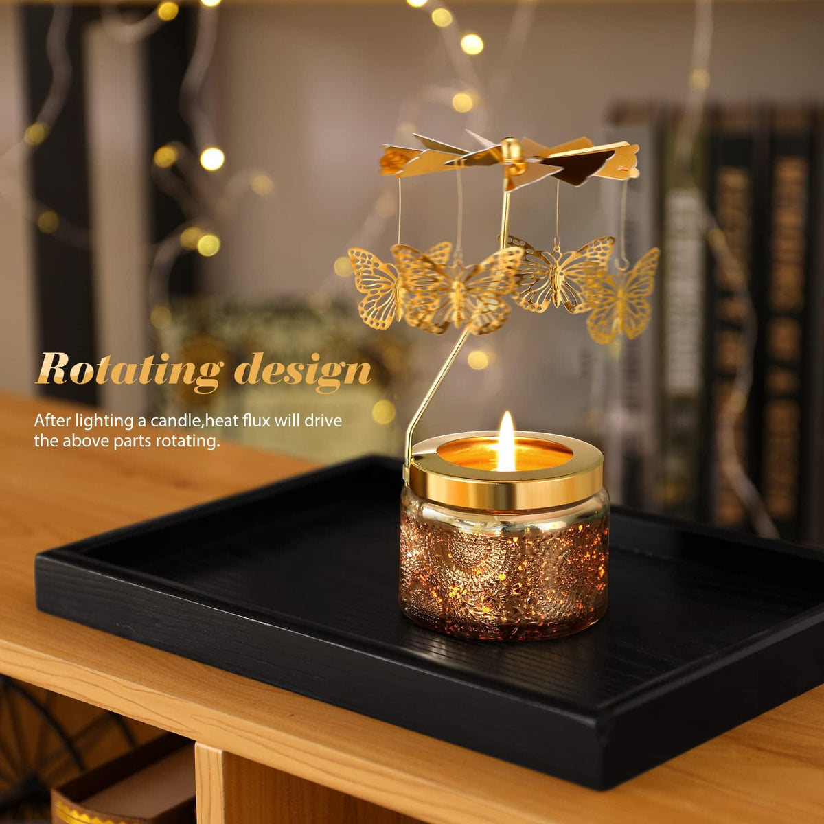 Curimama thick glass jar candle delivers a clean burn and elegant glow