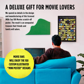 Curious Charts Commission premium print enhances movie nights and conversation.