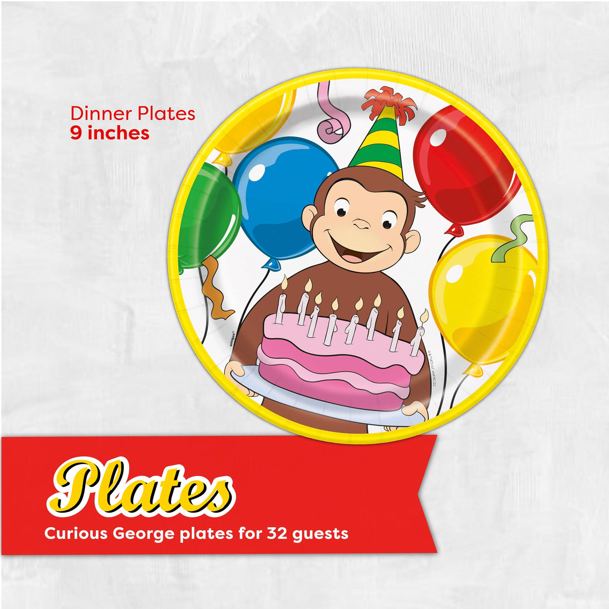 Its My Birthday sticker adds a personal touch for the guest of honor.