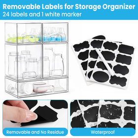 Curleis BPA-free transparent drawers highlight safe, durable storage for everyday items.
