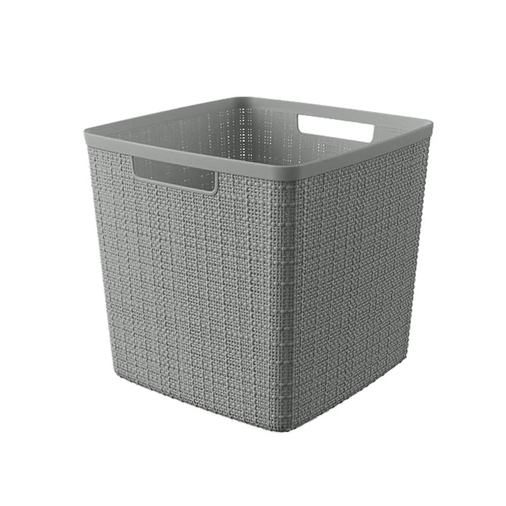 Curver Jute Cube with handles for easy carrying