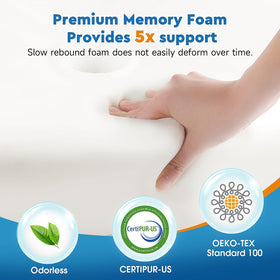 CushZone breathable-mesh hand support area demonstrates cooling and flexibility.