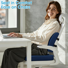 CushZone car seat cushion ideal for travel and long drives.