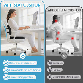 CushZone non-slip bottom designed to stay in place