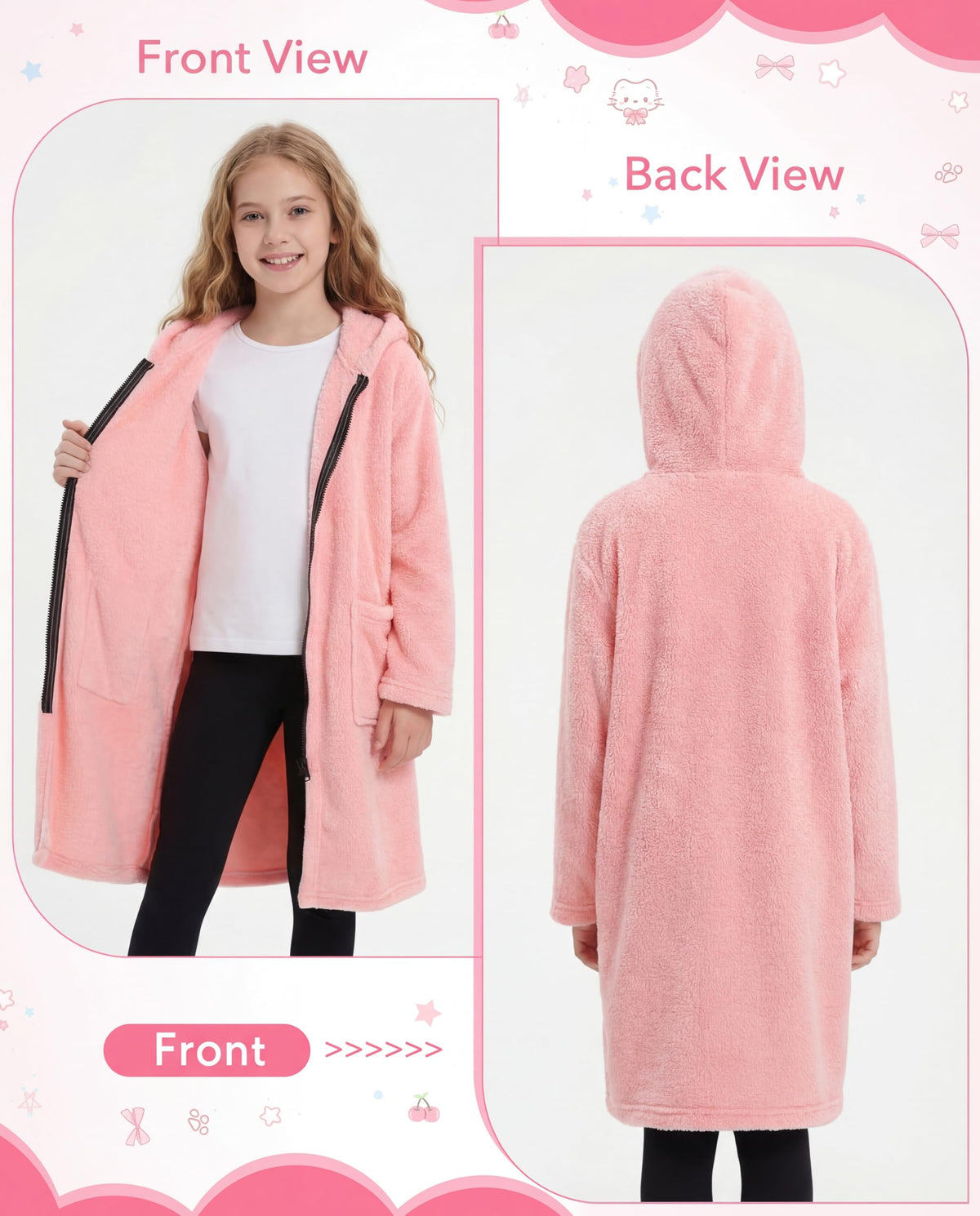 Cutecrop beach and pool cover-up for kids, quick-dry comfort.
