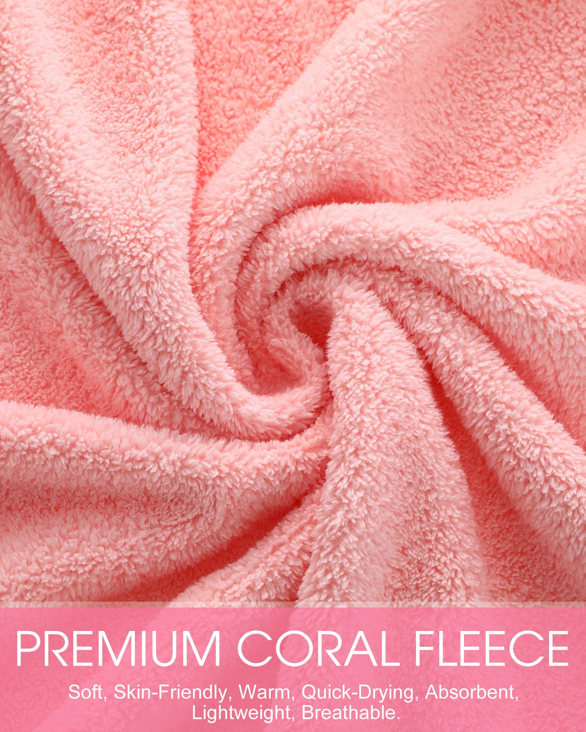 Cutecrop kids towel poncho with pockets for handy storage.