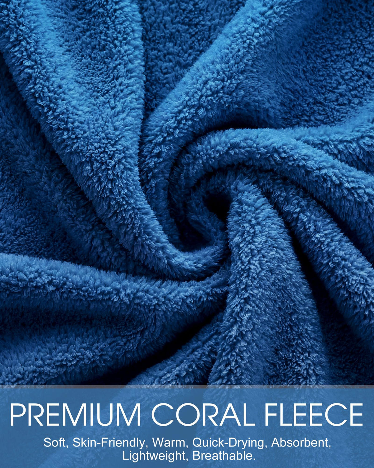 Cutecrop zipper hooded towel wrap, easy on and off for kids.