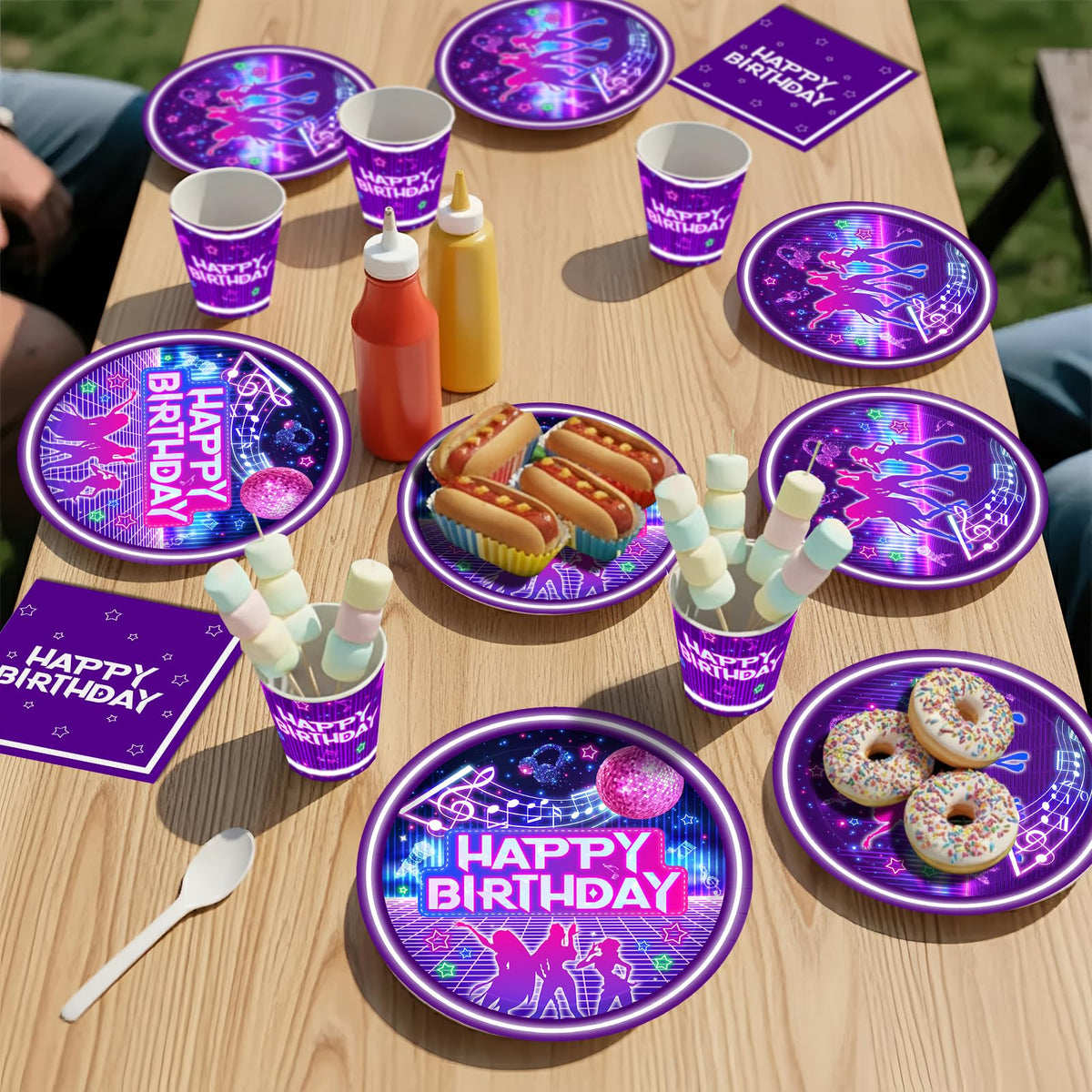 Cutedog K-Pop decor stage-effect banner showcases glittering ambience