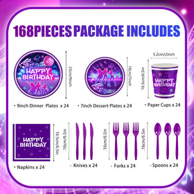 Cutedog K-Pop dessert plates 7-inch with sparkling accents for dessert time photo moments
