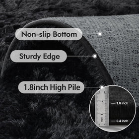 Cuzwlovita easy-care rug supports machine or hand washing for busy homes.