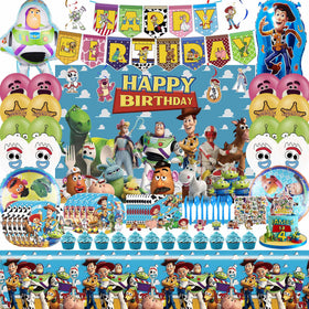 CVCXFParty cartoon banner elevates the party look with bold colors and beloved character styling