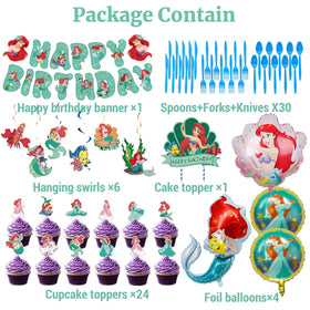 CVCXFParty cartoon birthday swirls hanging decor adds whimsy