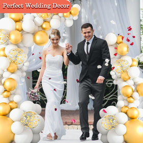 CYAOOI versatile decor options adapt to balloons, florals, or greenery.