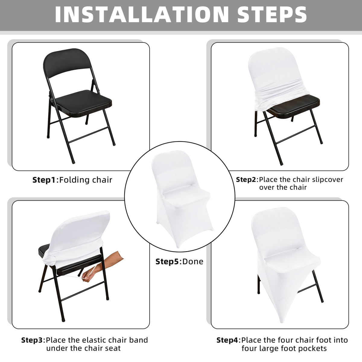 CYFFPKMN banquet setup pairing chair covers with tables enhances cohesion.
