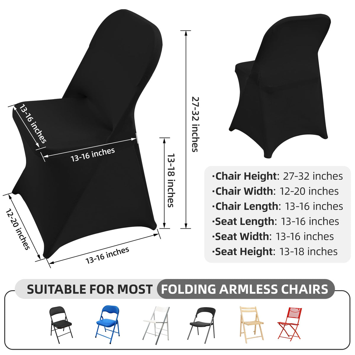 CYFFPKMN party-wedding-decor chair cover enhances reception aesthetics.
