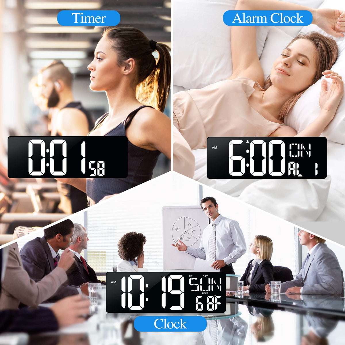 CYMHCHL 29-hour timer helps manage workouts and exams.
