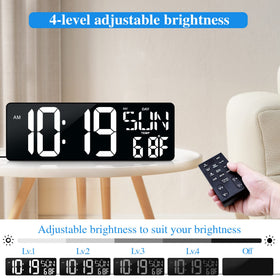 CYMHCHL auto-dimming brightness adapts to lighting for comfortable viewing.