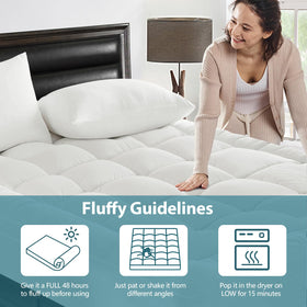 CYMULA 8-21 inch pocket demonstrates flexible mattress depth compatibility.