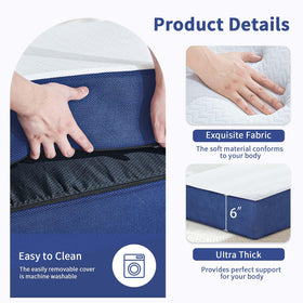 CYMULA versatile mattress for office naps, camping, or guest rooms.