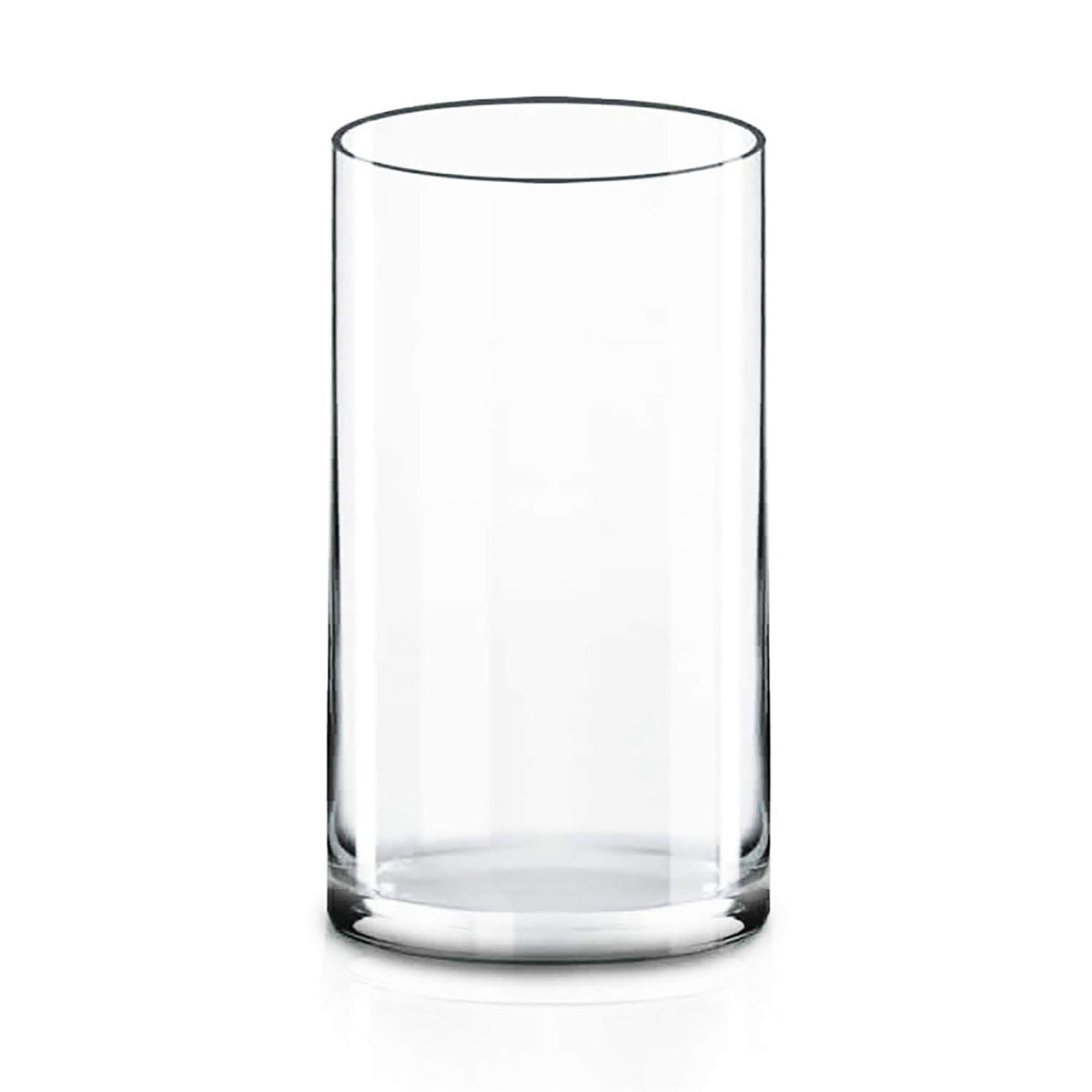 CYS EXCEL large cylinder vase, clear glass, ideal for wide bouquets.