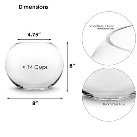 CYS EXCEL bubble bowl with light reflections, ideal for wedding décor.