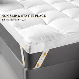 D & G The Duck and Goose Co fits mattresses 6 to 22 inches deep