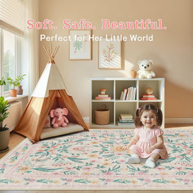 Dadasgk ideal for kid spaces like playrooms and nurseries.