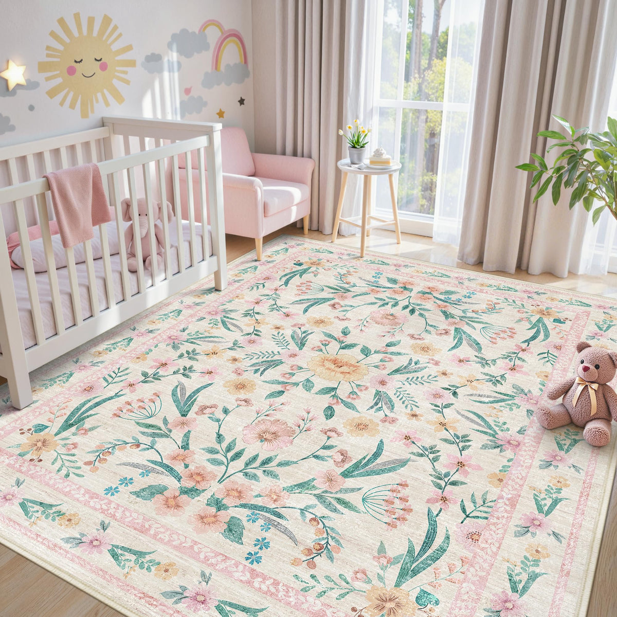 Dadasgk low-pile design dries quickly after washing.