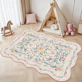 Dadasgk machine washable rug offers easy cleaning for busy families