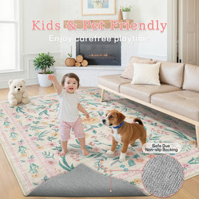 Dadasgk soft faux wool texture creates gentle playtime comfort.