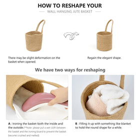 Dahey versatile storage baskets used in kitchen or dressing table for organization.