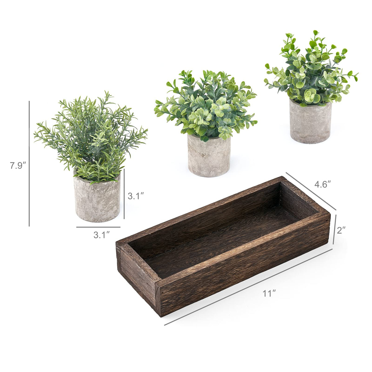 Dahey gifting option for weddings with elegant greenery.