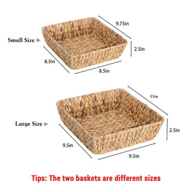 DAICOLAD baskets in pantry suitable for snacks and packets.