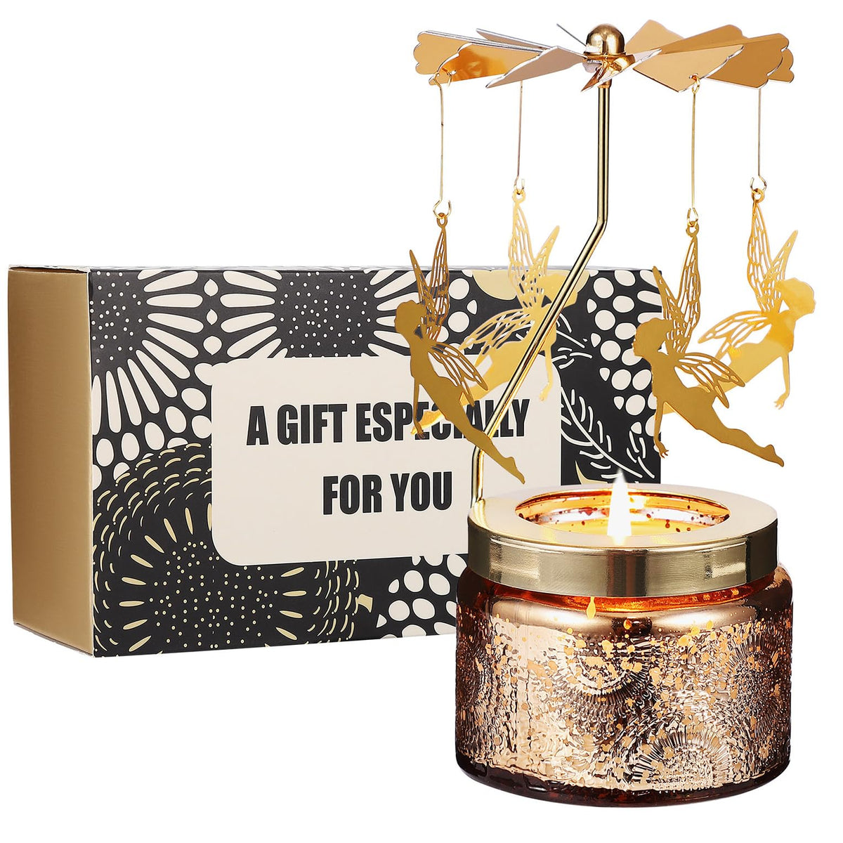 DAISRED decorative candle enhancing living room decor with subtle aroma.