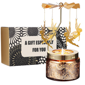 DAISRED decorative candle enhancing living room decor with subtle aroma.