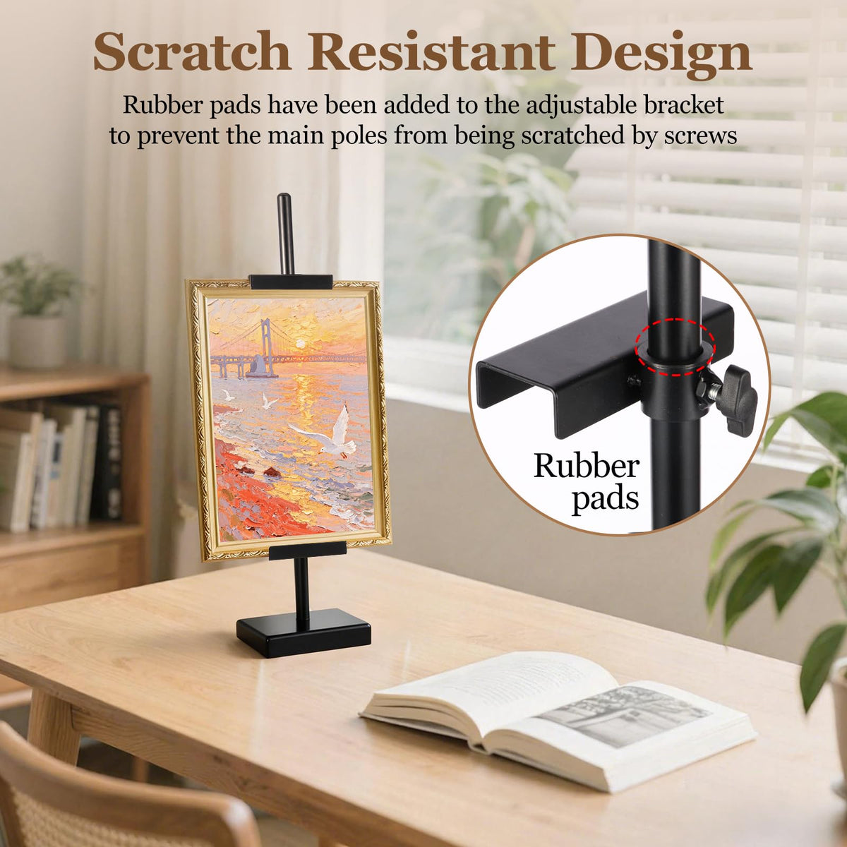 Dakewang office and home decor easel adds functional style