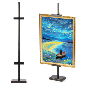 Dakewang table-top easel adjustable 30-inch black for versatile desk display