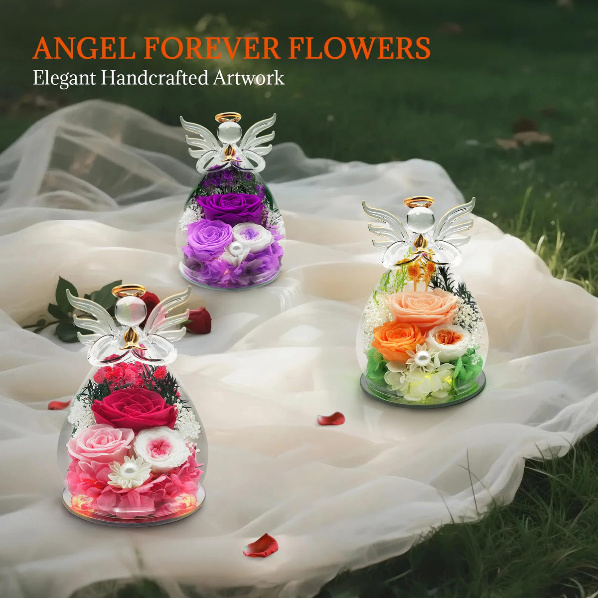 DAKEYUN Mother's Day gift idea with graceful angel figurine