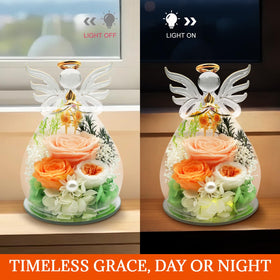 DAKEYUN glass angel decor blending symbolism with decor