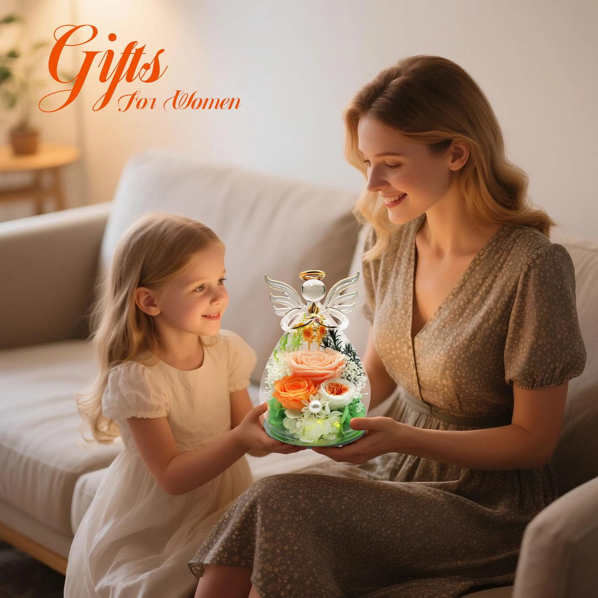 DAKEYUN gift set with card for mom or partner