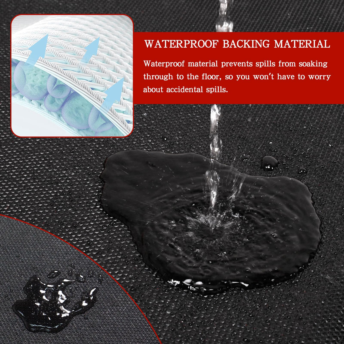 DAKKIONY versatile event rug ideal for weddings and galas.