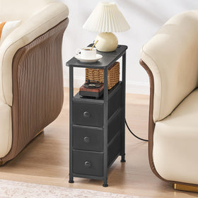 DALEMHOME black finish complements bedrooms and living spaces.