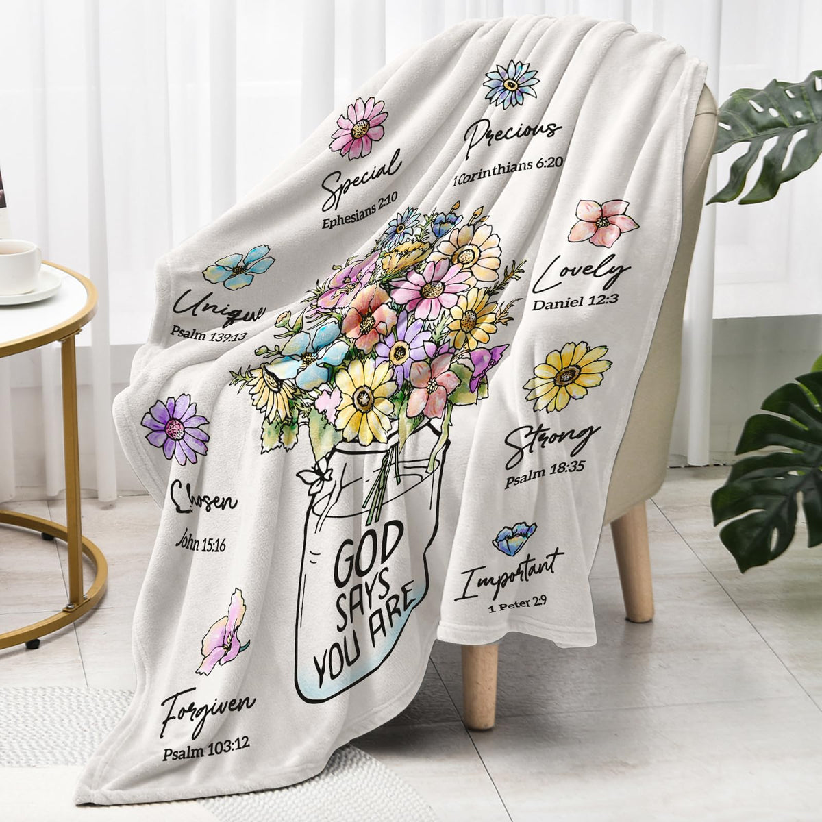 Damaigiift nourishes soul blanket supporting calm and focus