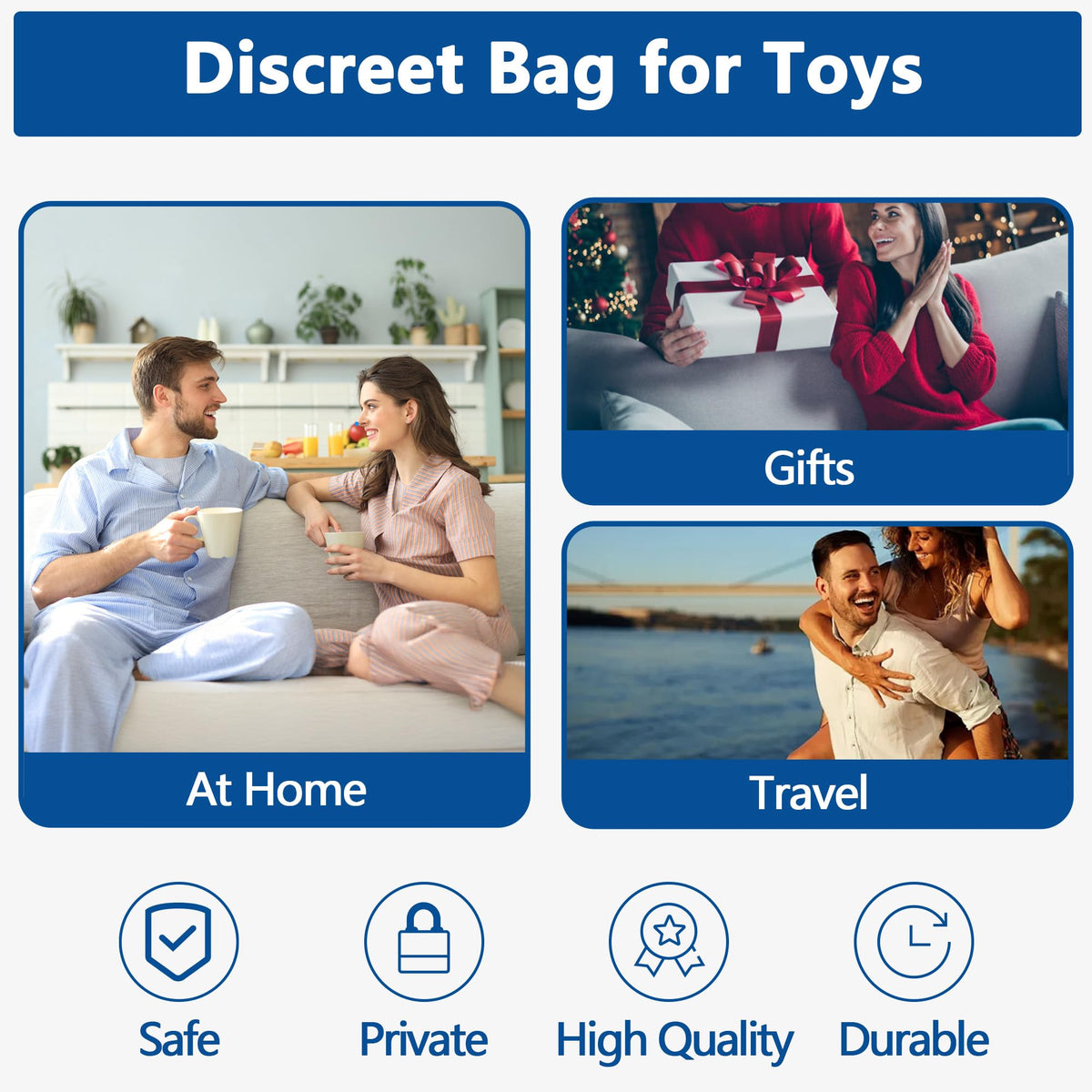 Damero privacy-first design keeps belongings secure without attracting attention.