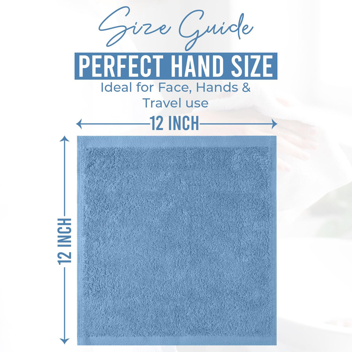 DAN RIVER wash cloth absorbent texture—quick-dry performance for fast laundry.