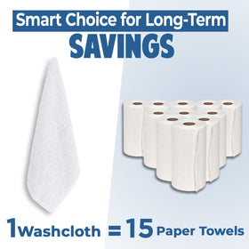 DAN RIVER wash cloths bathroom essentials pack for home