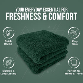 DAN RIVER wash cloths durable and machine-washable for daily care.
